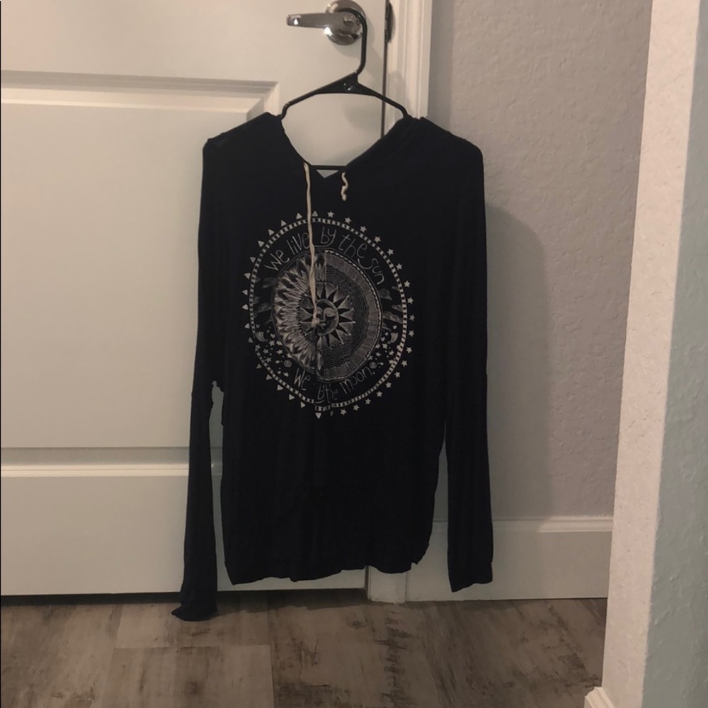 Soft long sleeve hoodie